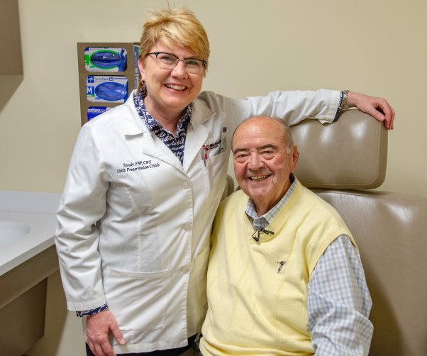 Outlining the options for patients with chronic wounds and poor circulation