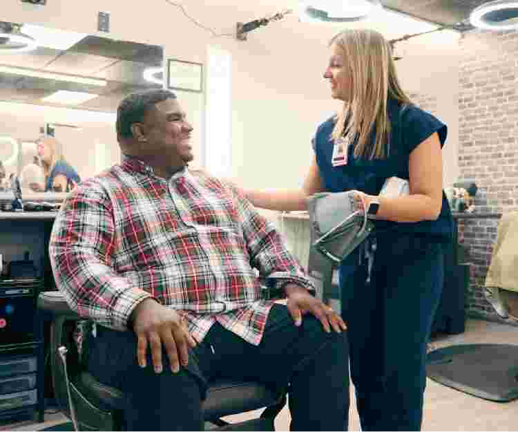 Reaching Hearts Where Conversations Happen: Know Your Numbers Barbershop Initiative