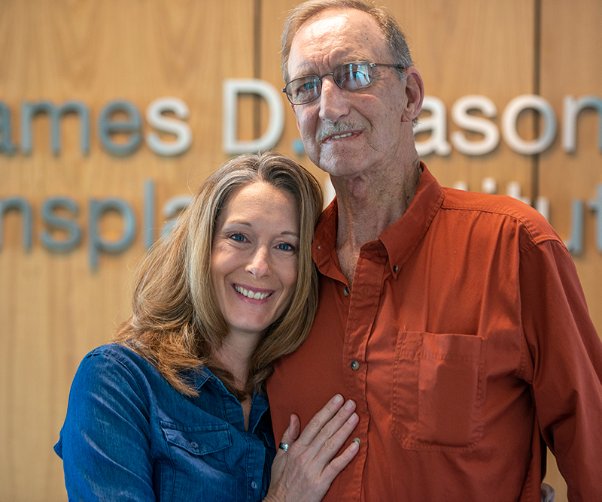 Daughter gives father the gift of life through organ donation