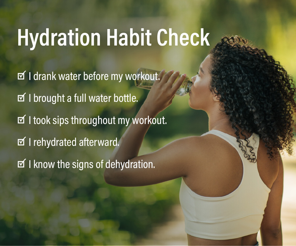 Hydration habit check